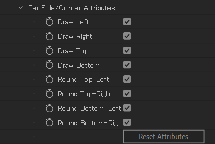 Per Side/Corner Attributesプロパティ
